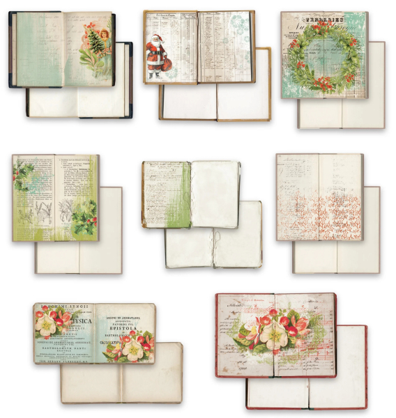 Christmas Cheer Bookmakers, Ephemera Pack - Arden Creative Studio