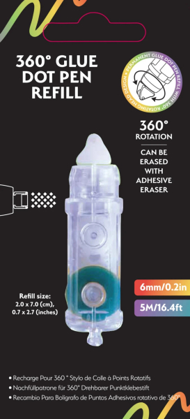 360° Glue Dot Pen Refill - ARDEN Creative Studio