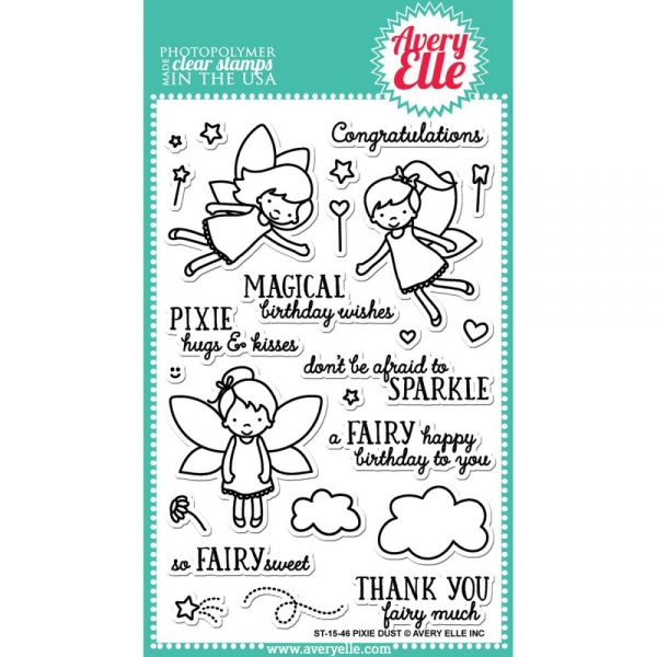 Pixie Dust, Clearstamp - Avery Elle