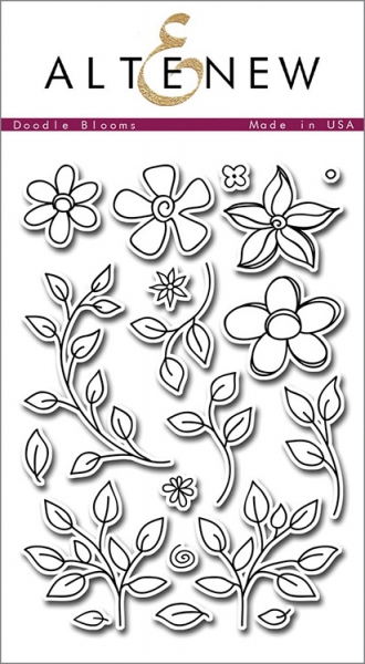 Doodle Blooms, Stempel - Altenew