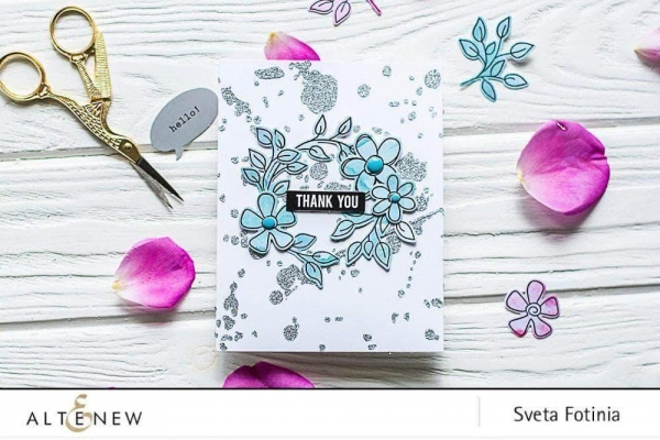 Doodle Blooms, Stempel - Altenew