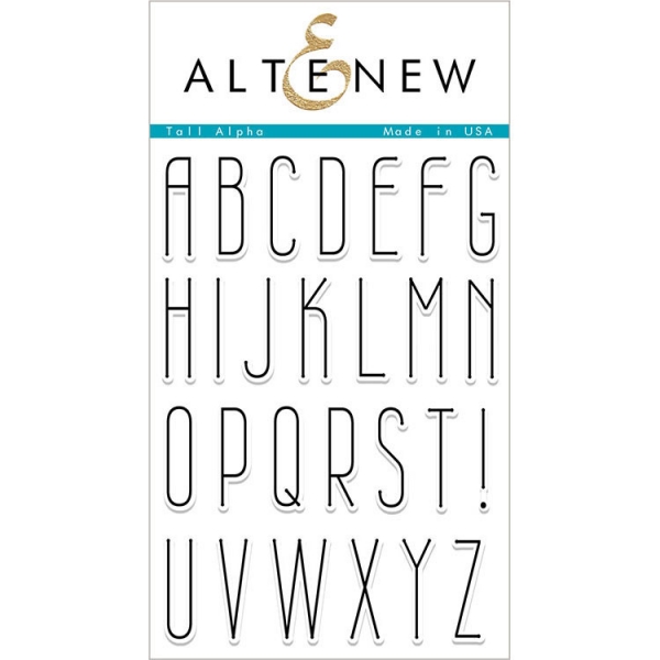 Tall Alpha, Stempel - Altenew