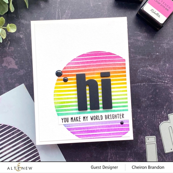 Sphere, Schablone - Altenew