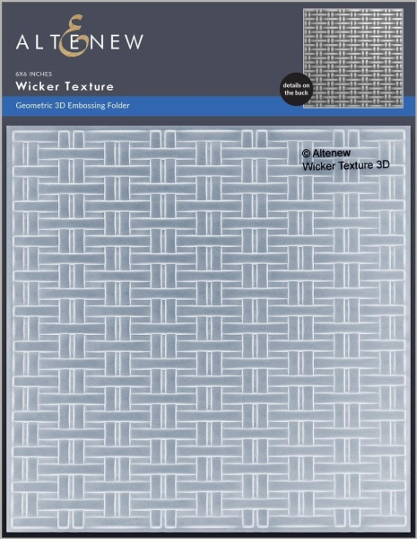 Wicker Texture, Embossing Folder - Altenew