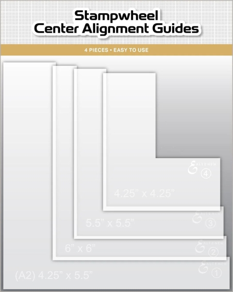 Stampwheel Center Alignment Guides  - Altenew