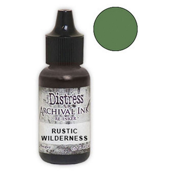 Tim Holtz Distress Archival Re-Inker, Rustic Wilderness - Ranger