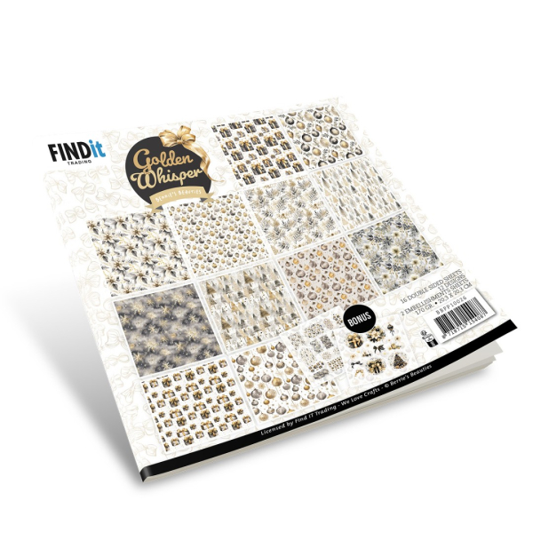 Golden Whisper, 8x8 Paperpad - Find It Trading