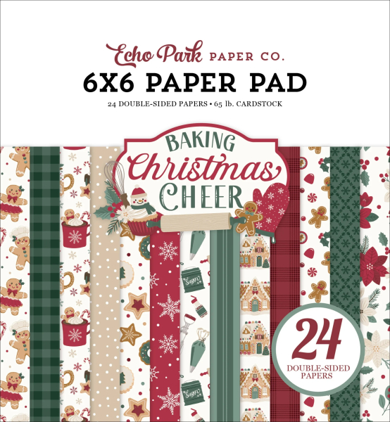 Baking Christmas Cheer 6x6 Paperpad - Echo Park