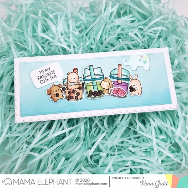 Boba Tea, Clearstamp - Mama Elephant