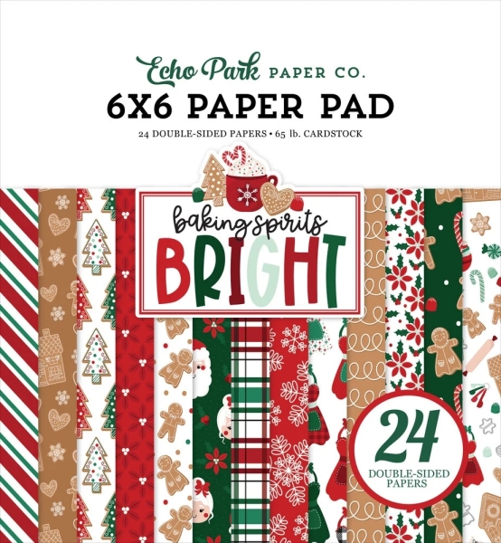 Baking Spirits Bright 6x6 Paperpad - Echo Park