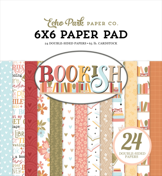 Bookish 6x6 Paperpad - Echo Park