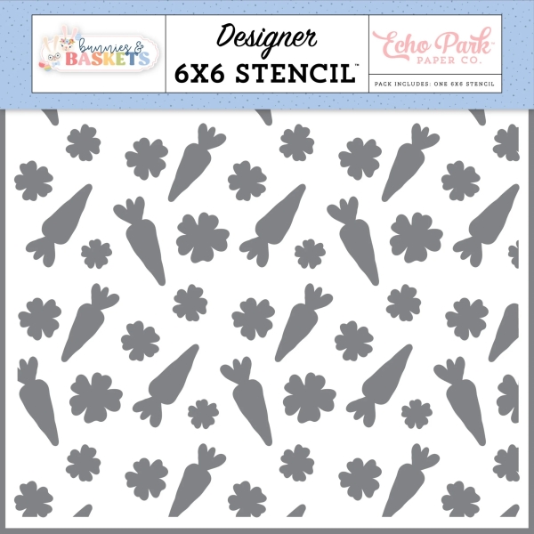 Easter Garden Picks, Schablone - Echo Park