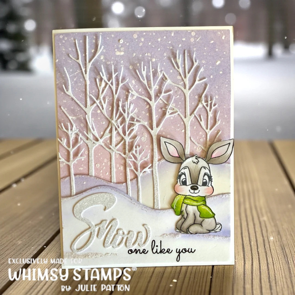 Christmas in the Woods, Clearstamps - Whimsy Stamps