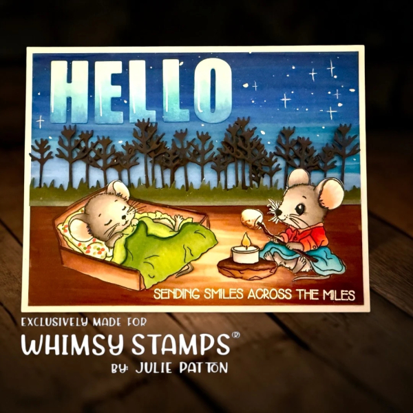 A Very Mice Day, Clearstamps - Whimsy Stamps