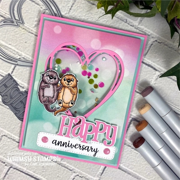 Otter Variety, Clearstamps - Whimsy Stamps