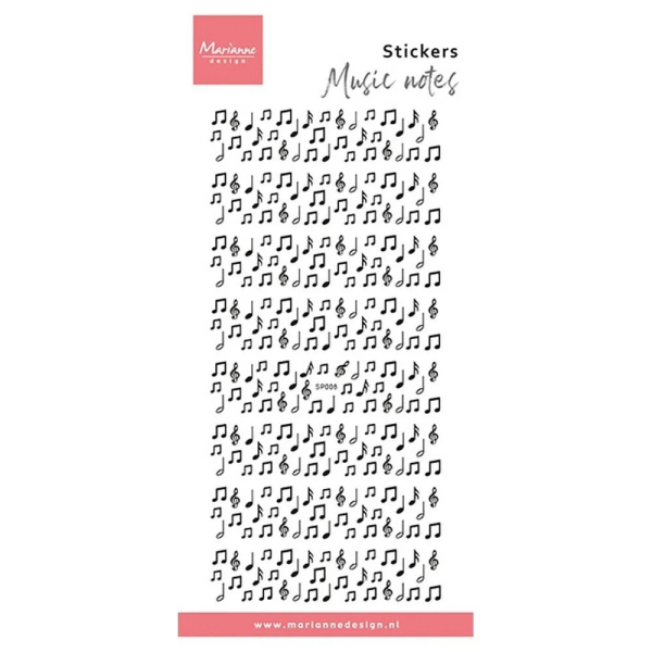 Music Notes, Sticker - Marianne Design