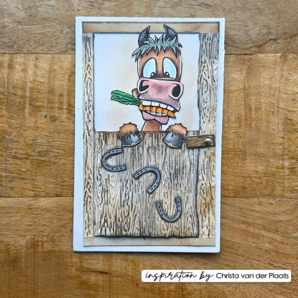 Horse on the Farm, Clearstamp - Vaessen Creative