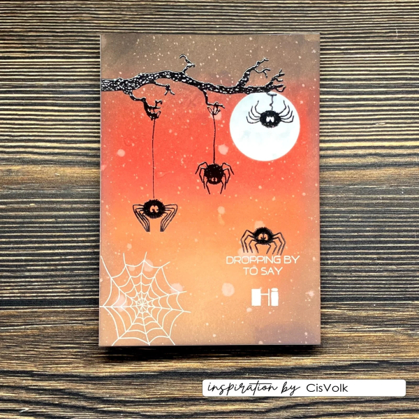Spiders, Clearstamp - Vaessen Creative