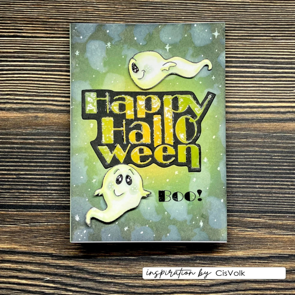 Ghosts, Schablone - Vaessen Creative