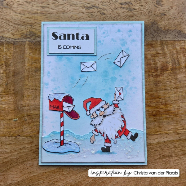 Christmas Santa, Clearstamp - Vaessen Creative