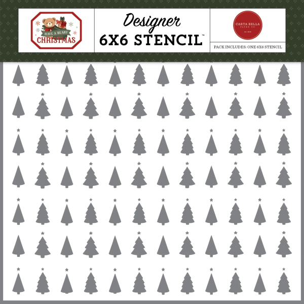 Trim the Tree, Schablone - Carta Bella