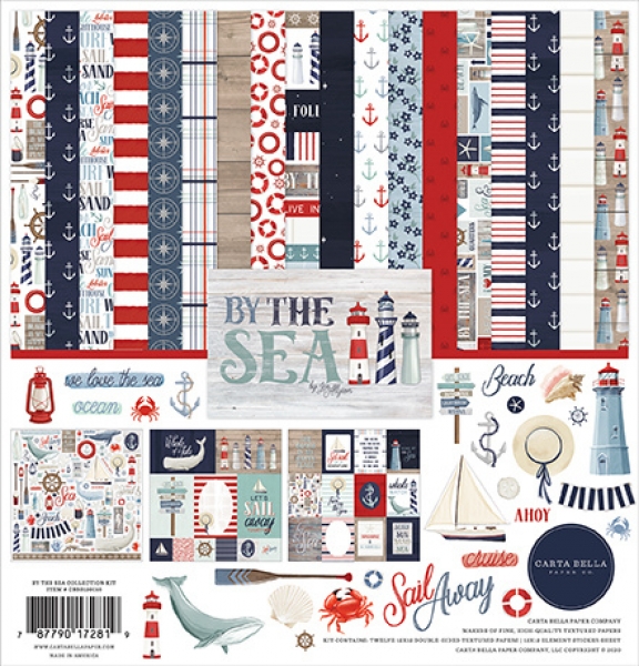 By The Sea 12x12 Collection Kit - Carta Bella