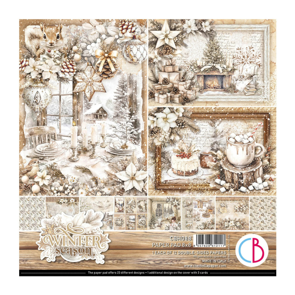 Winter Season 8x8 Paperpad - Ciao Bella Paper