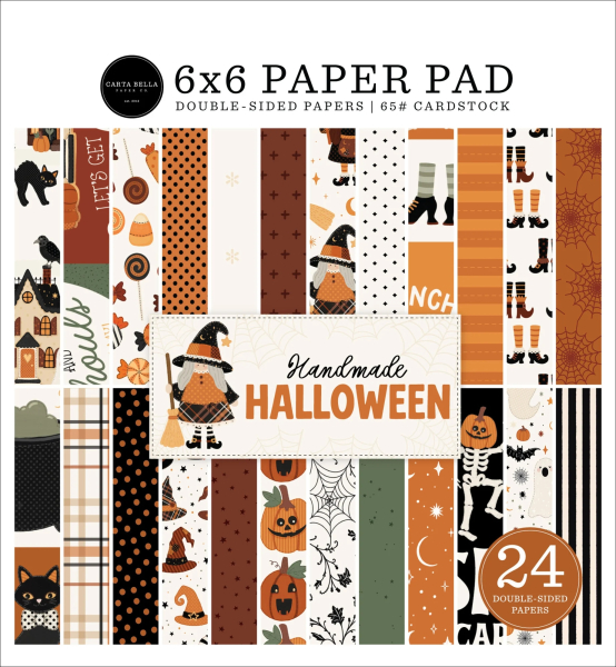 Handmade Halloween 6x6 Paperpad - Carta Bella