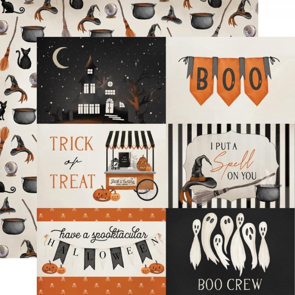 Halloween Market, Journaling Cards, Designpapier – Carta Bella