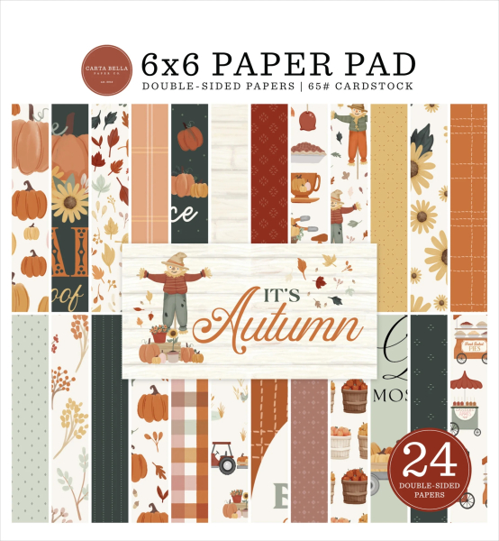 It's Autumn 6x6 Paperpad - Carta Bella