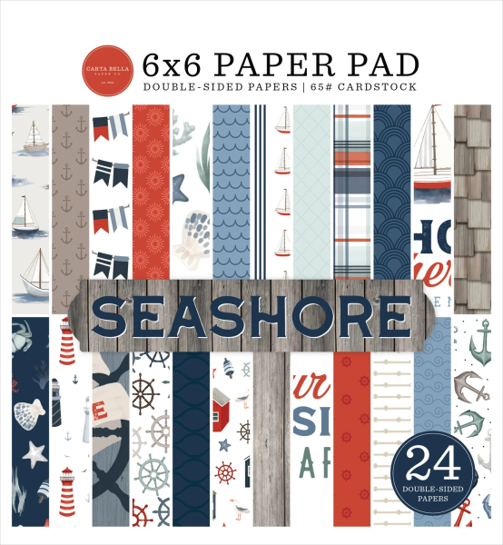 Seashore 6x6 Paperpad - Carta Bella