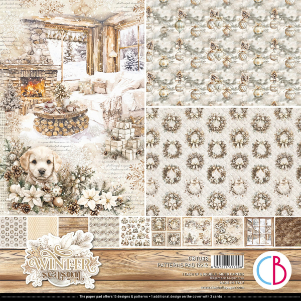 Winter Season 12x12 Paperpad - Ciao Bella Paper