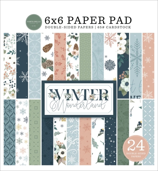 Winter Wonderland 6x6 Paperpad - Carta Bella