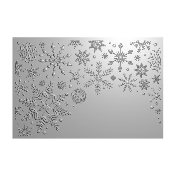 Sparkling Snowflakes, 3D Embossingfolder - Crafter's Companion