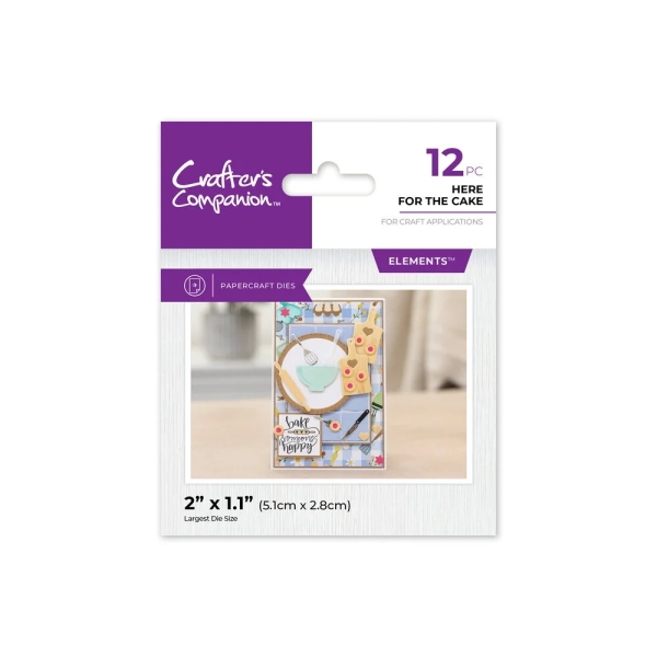 Here For The Cake, Stanze - Crafter's Companion