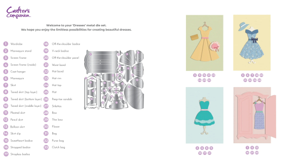 Dresses, Stanze - Crafter's Companion