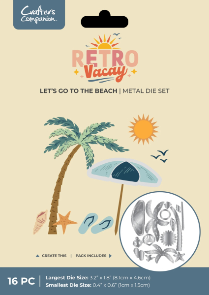 Let's Go To The Beach, Stanze - Crafter's Companion