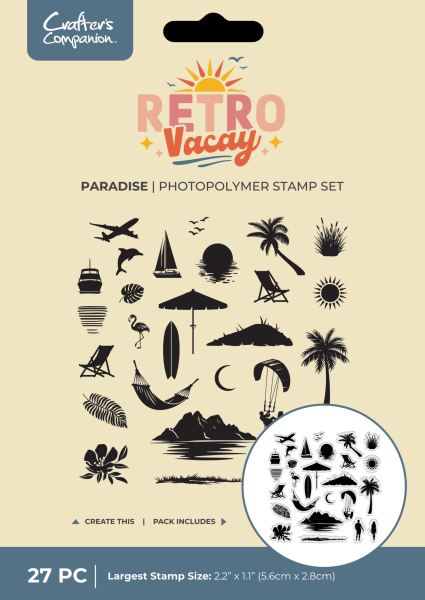 Paradise, Clearstamp - Crafter's Companion