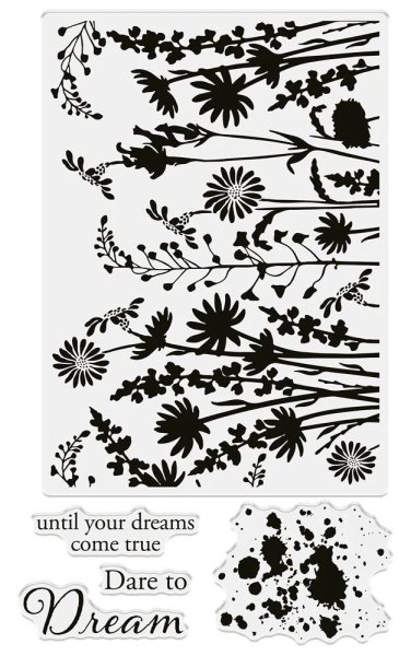 Wildflower Meadow, Clearstamps - Crafter's Companion