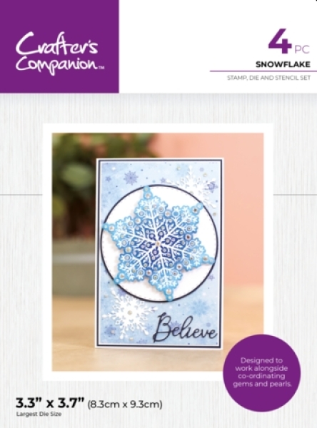 Snowflake, Stempel, Stanze & Schablone - Crafter's Companion