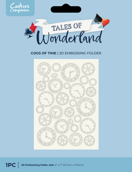 Cogs of Time, 2D Embossing Folder - Crafter's Companion