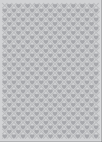 Hearts, 2D Embossing Folder - Crafter's Companion