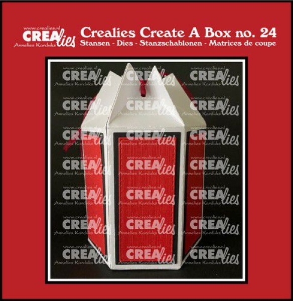 Create A Box #24 Hexagon Box, Stanze - Crealies