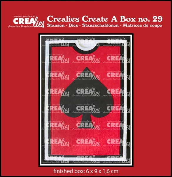 Create A Box #29 For Playing Cards, Stanze - Crealies