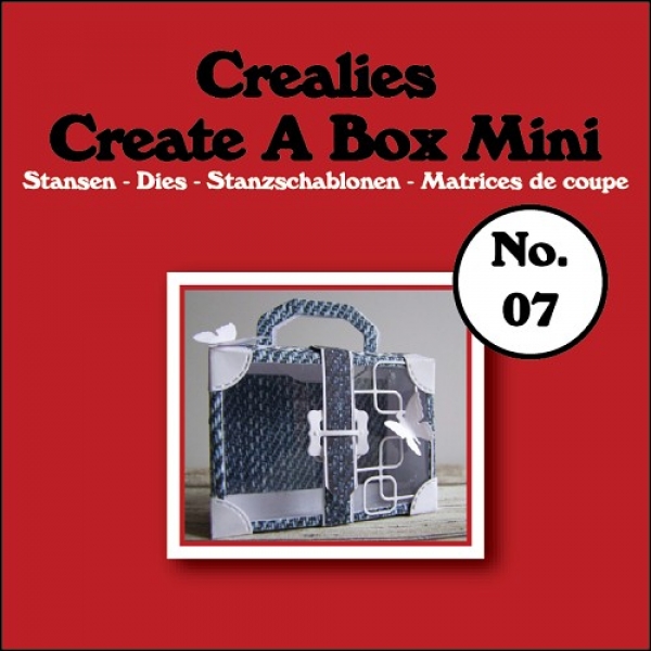 Create A Box Mini #7 Koffer, Stanze - Crealies