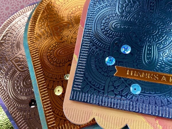 Mirror Card, Rose Copper - Craft Consortium