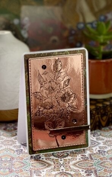 Mirror Card, Rose Gold - Craft Consortium