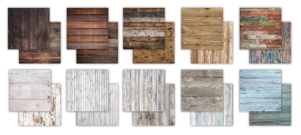 Wood Textures, 8x8 Paper Pad - Craft Consortium