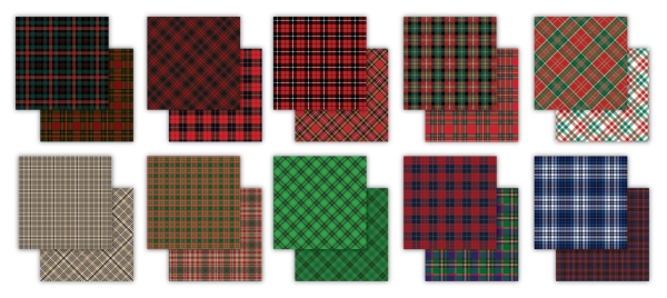 Tartan 12x12 Paper Pad - Craft Consortium