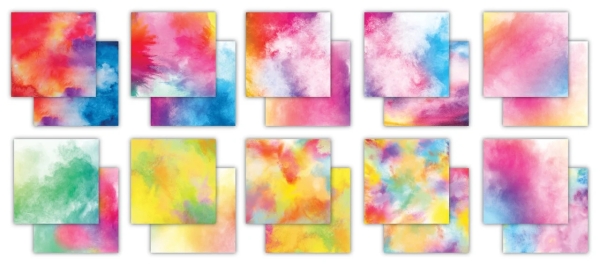 Pigment Infusions 6x6 Paper Pad - Craft Consortium